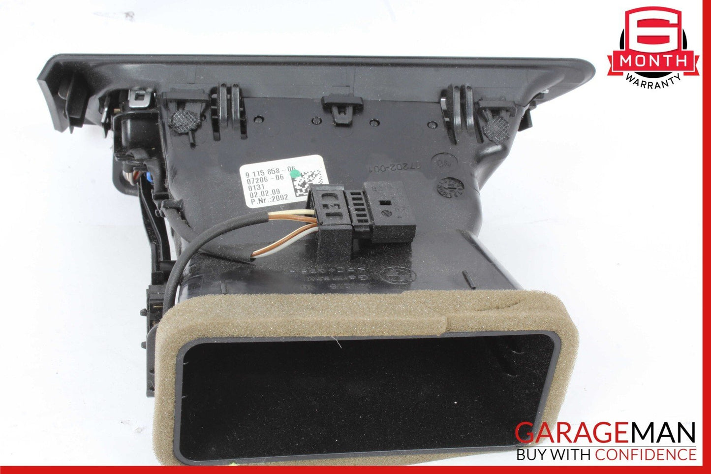 09-15 BMW 750i 750Li F02 Right Passenger Side Dashboard Ac Air Vent Grille OEM