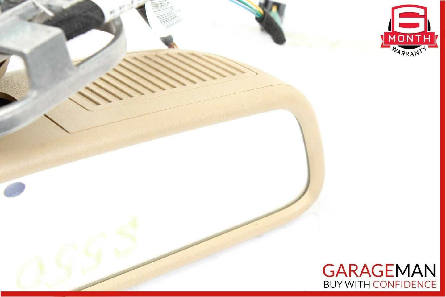 07-09 Mercedes W221 S550 S65 AMG Top Upper Rear View Mirror Brown 2218110007 OEM