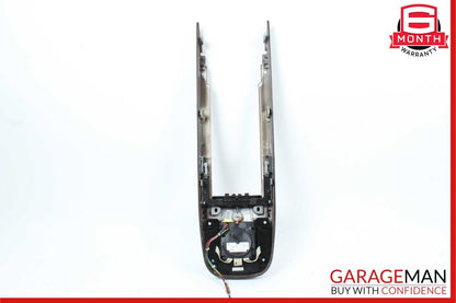 07-09 Mercedes W221 S550 Front Center Console Armrest Bezel Panel Wood OEM
