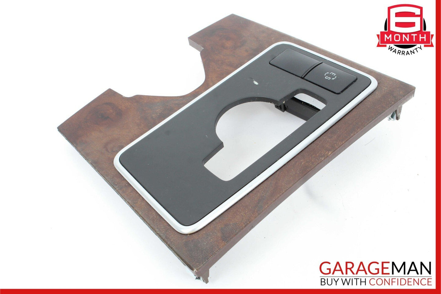 10-13 Mercedes W212 E350 E550 Center Console Climate Control Switch Panel Wood