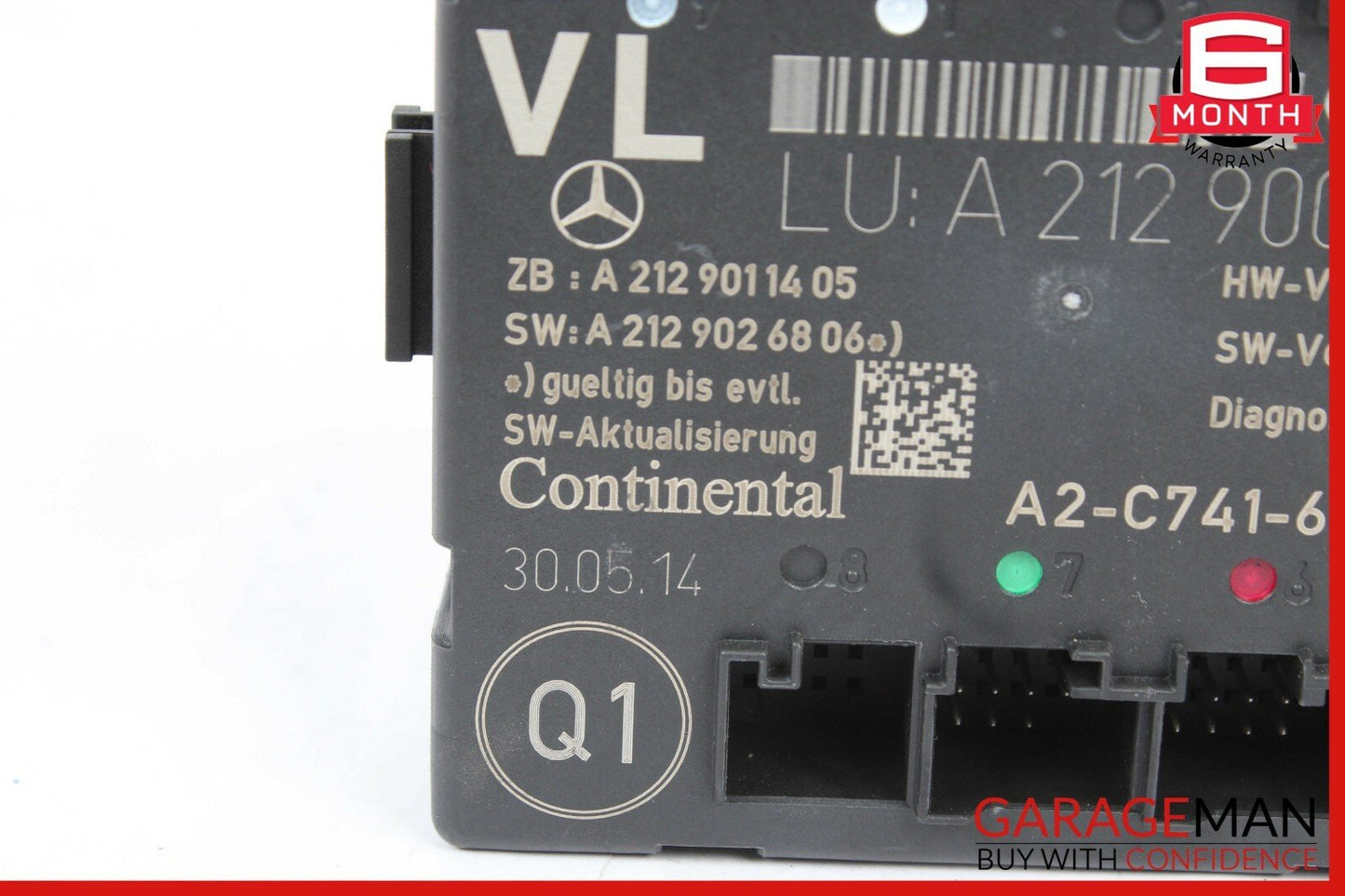 08-18 Mercedes C300 SLK250 CLS550 Front Left Driver Side Door Control Module OEM