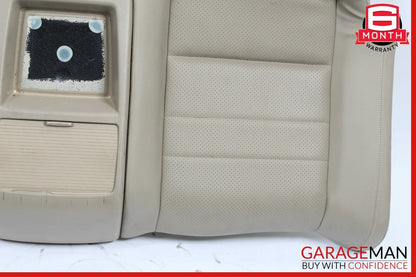 12-15 Mercedes W204 C250 Coupe Rear Seat Cushion Bottom Lower Beige OEM