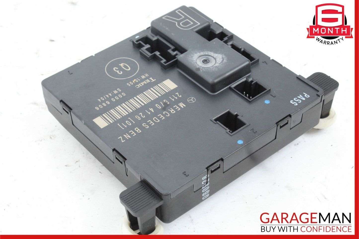 03-09 Mercedes W211 E350 E550 E63 AMG Rear Right Side Door Control Module Unit