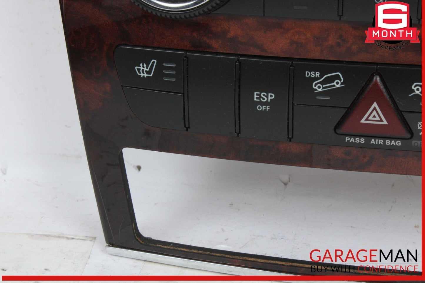 06-13 Mercedes X164 GL450 ML350 A/C AC Heater Climate Control Switch Trim OEM