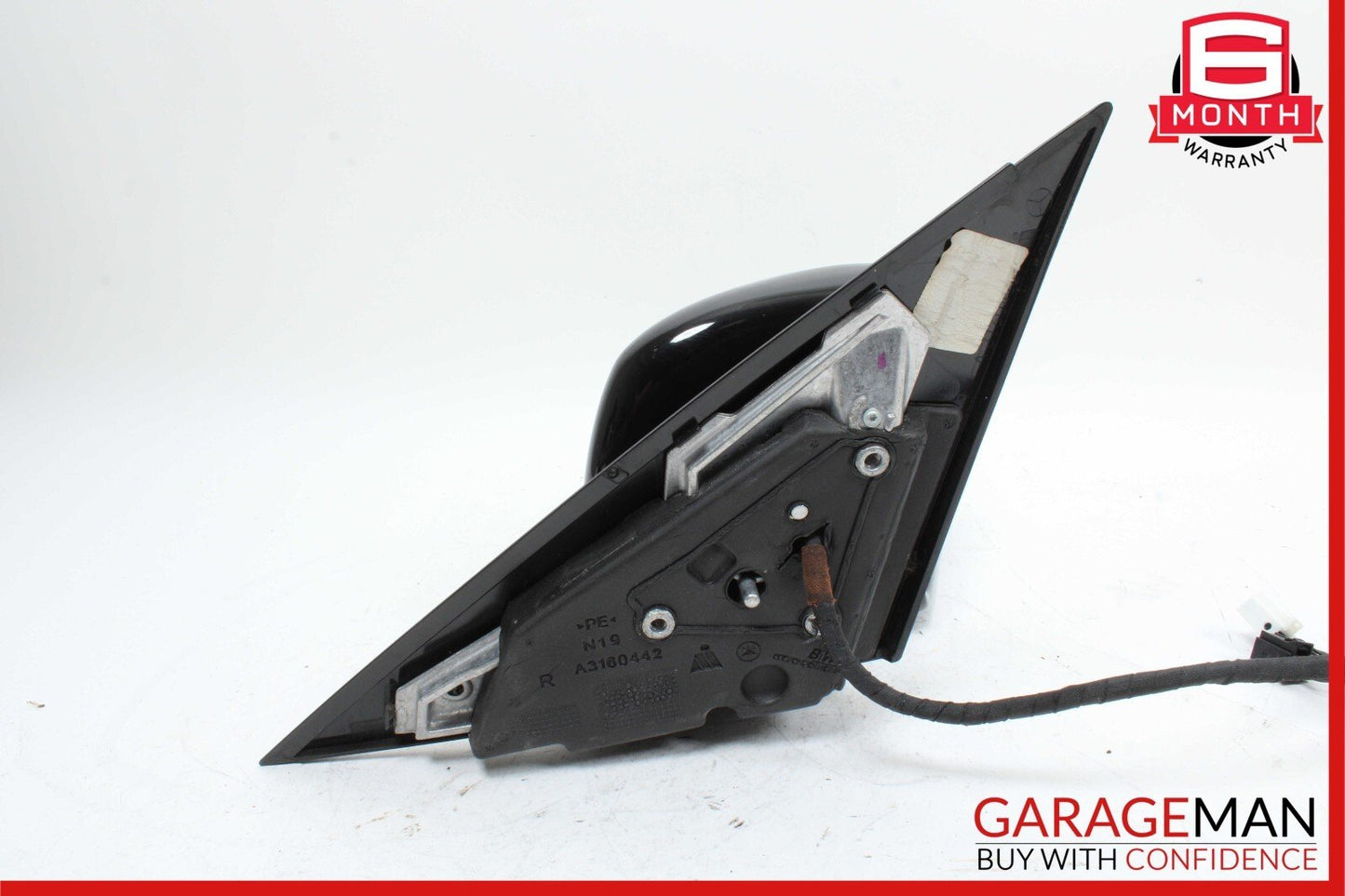 12-14 Mercedes W204 C250 C300 C350 Front Right Side Mirror Door Rear View Black