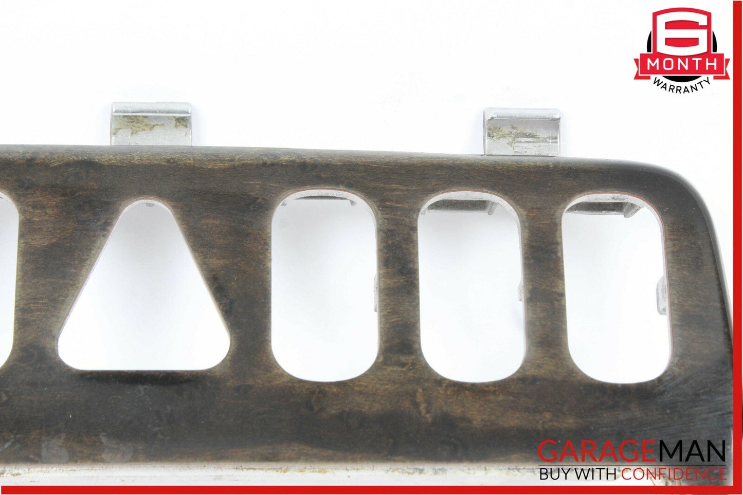 98-03 Mercedes W208 CLK320 Convertible Center Dash Panel Trim Bezel Walnut OEM
