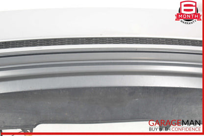 17-19 Audi A4 Rear Bumper Cover Assembly Gray OEM