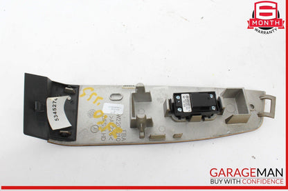 03-06 Mercedes W220 S55 AMG Front Right Side Door Window Switch Trim Bezel Wood