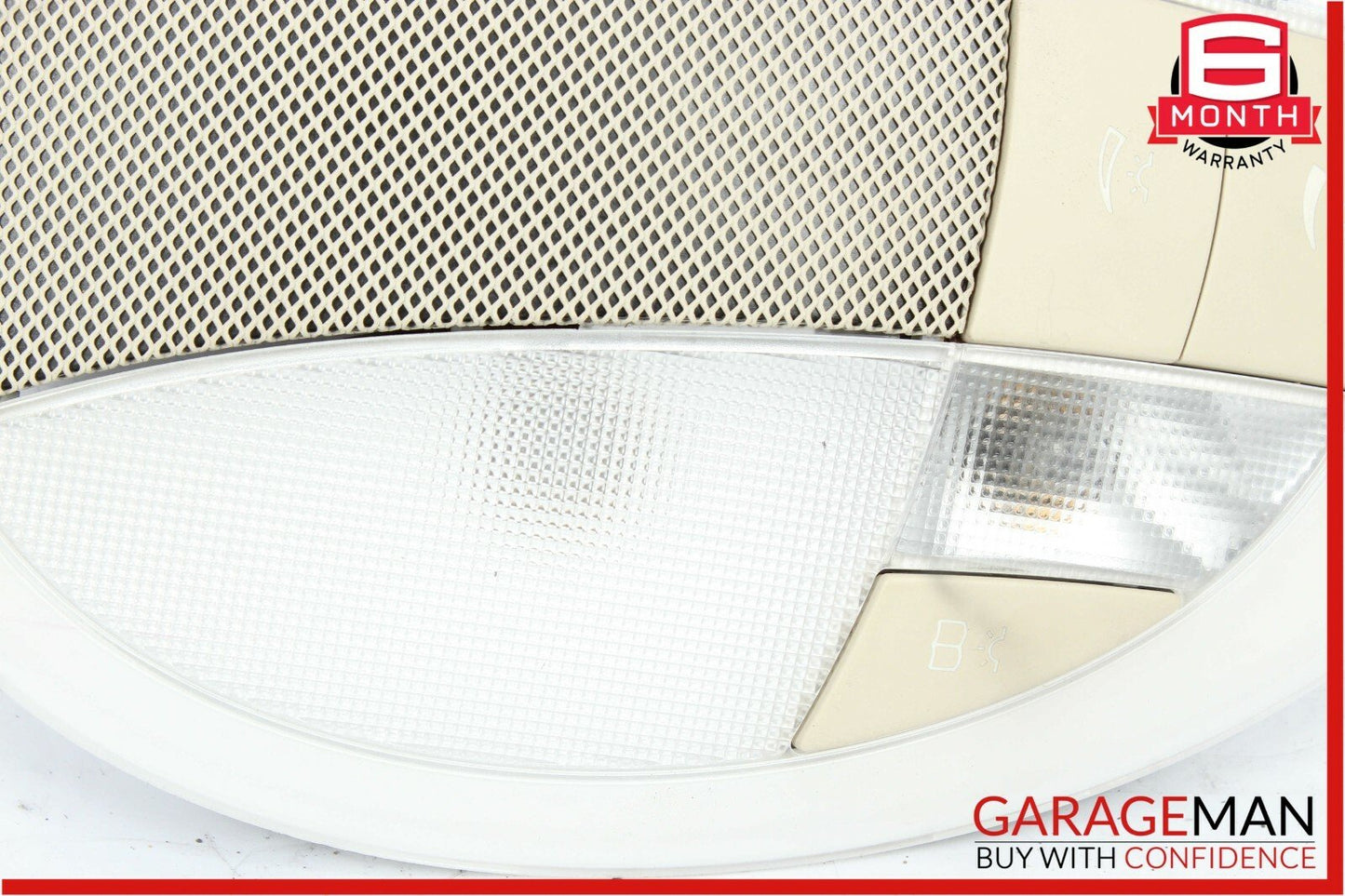 03-11 Mercedes W219 CLS500 E500 Rear Overhead Dome Light Reading Map Beige