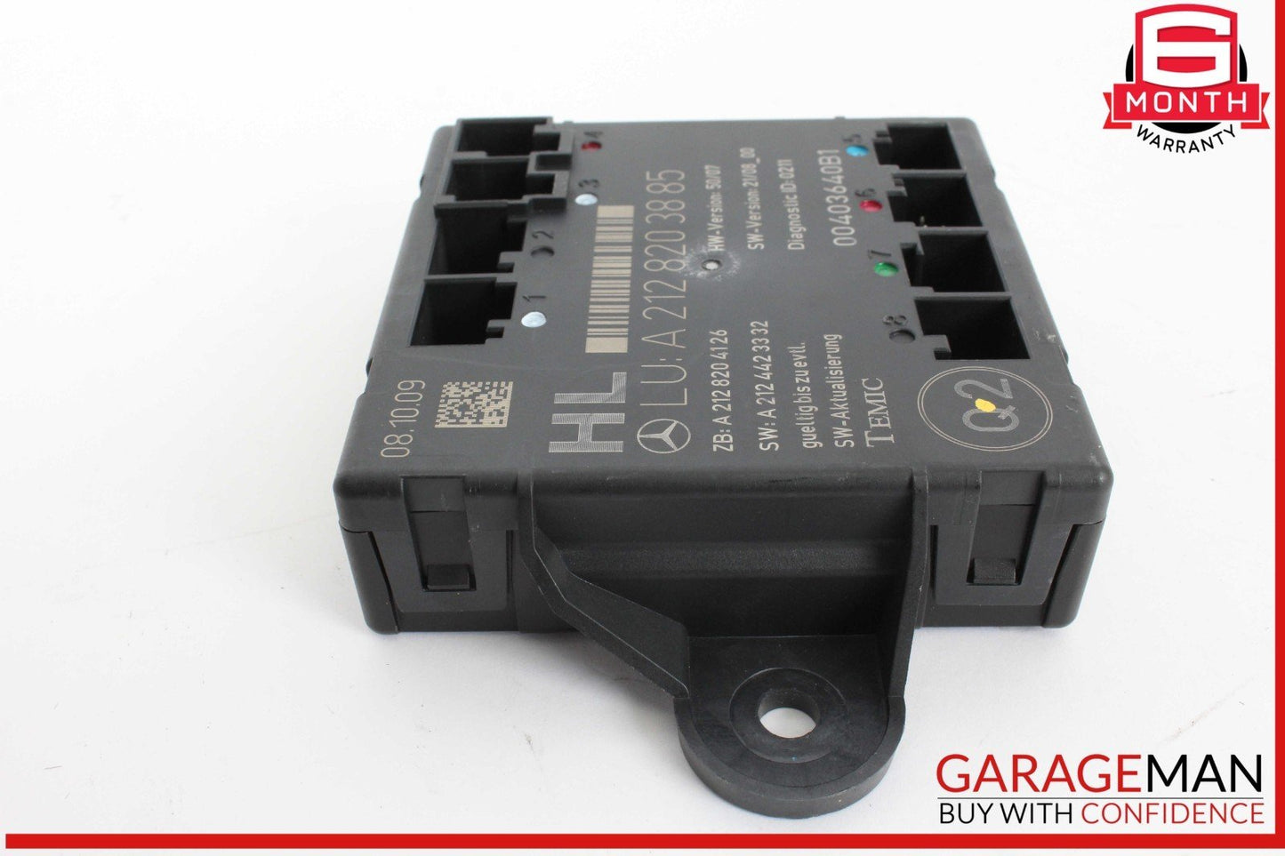 08-18 Mercedes W204 C300 SLK350 E400 Rear Left Side Door Control Module OEM