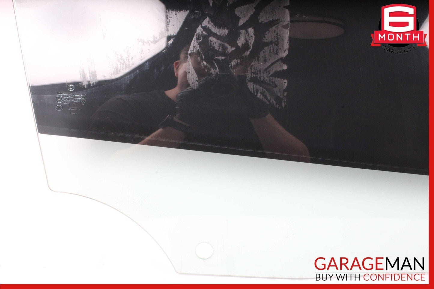 03-12 Mercedes R230 SL550 SL500 Front Right Passenger Side Door Window Glass OEM
