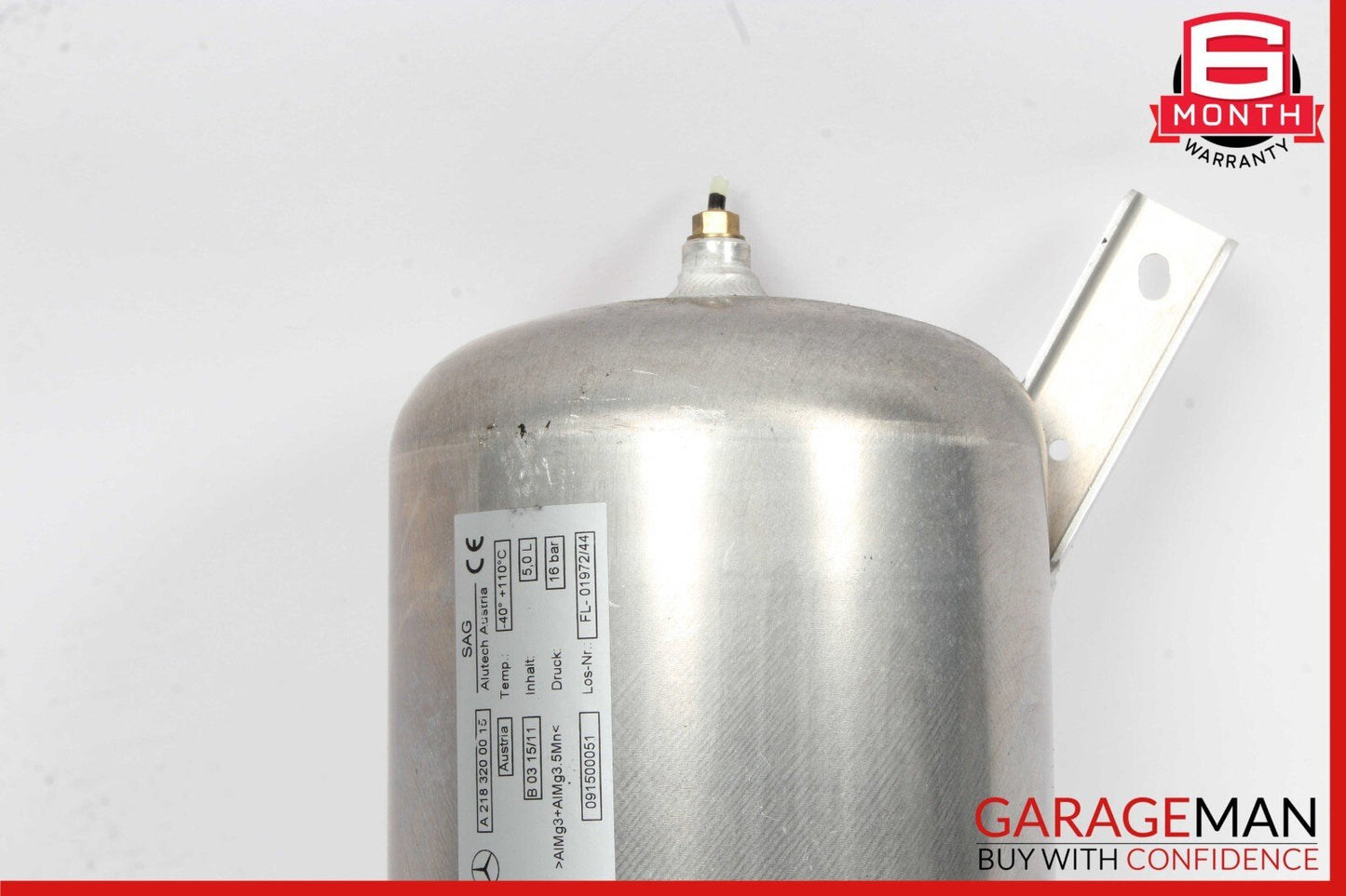 12-18 Mercedes W218 CLS550 CLS63 AMG Airmatic Compressor Air Pressure Tank OEM