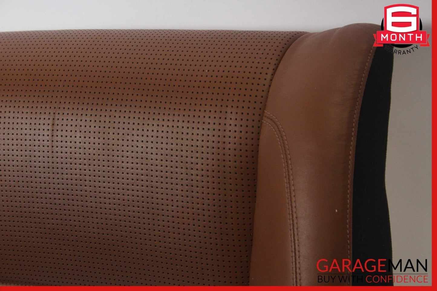 08-14 Mercedes W216 CL63 AMG Rear Right Bottom Lower Seat Cushion Brown OEM