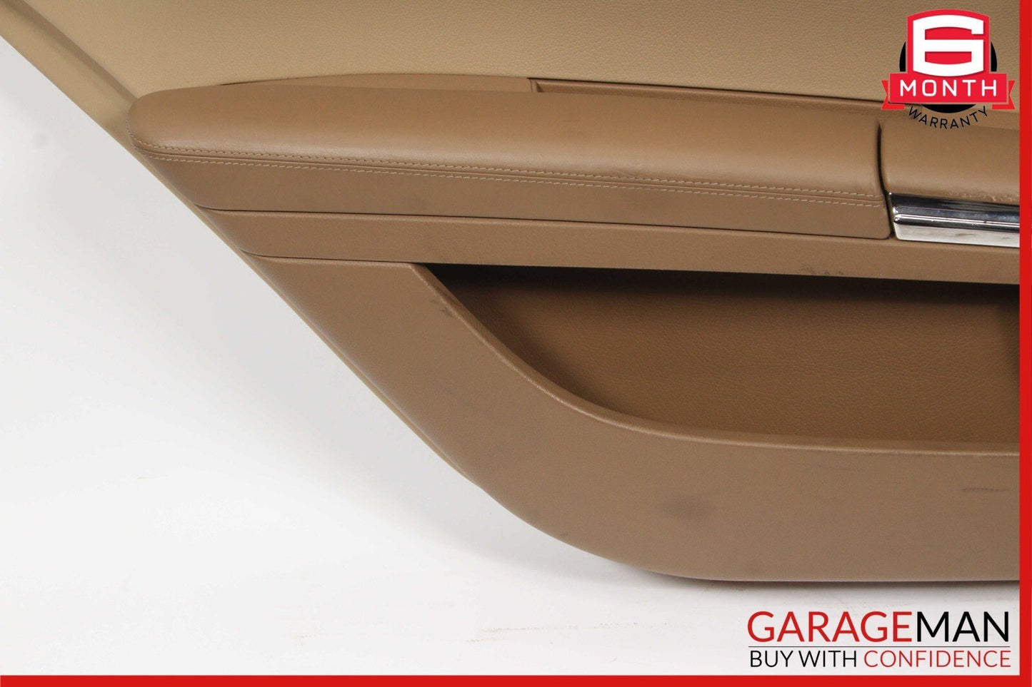07-09 Mercedes W221 S550 Rear Left Driver Side Interior Door Panel Cover Brown