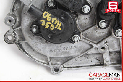 06-13 Mercedes W164 ML350 S550 Front Right Engine Timing Chain Cover Plate OEM