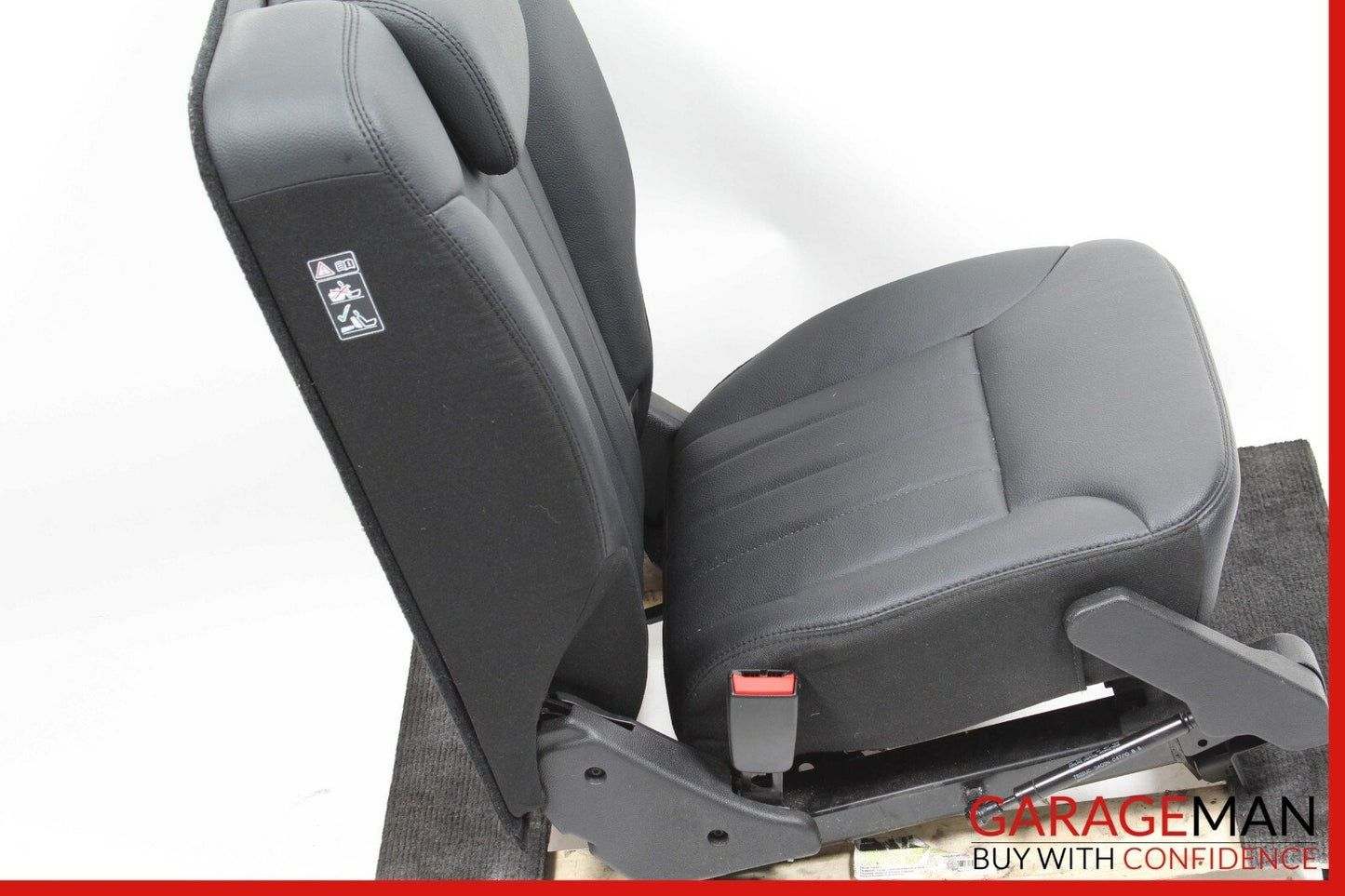 06-10 Mercedes W251 R350 Rear Left 3rd Third Row Complete Seat Cushion Black OEM