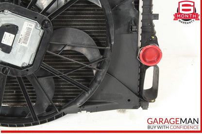 06-09 Mercedes W211 E350 Engine Cooling Radiator A/C AC Condenser Assembly OEM