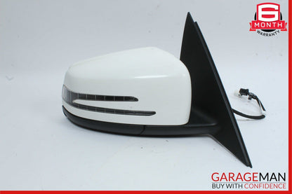 12-14 Mercedes W204 C250 C63 AMG Front Right Side Mirror Rear View Door White