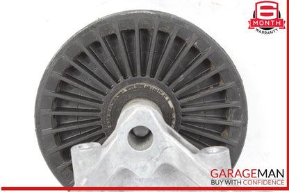 11-20 Mercedes X166 GL550 GL450 CLS550 V-Belt Tensioner Pulley Mount OEM