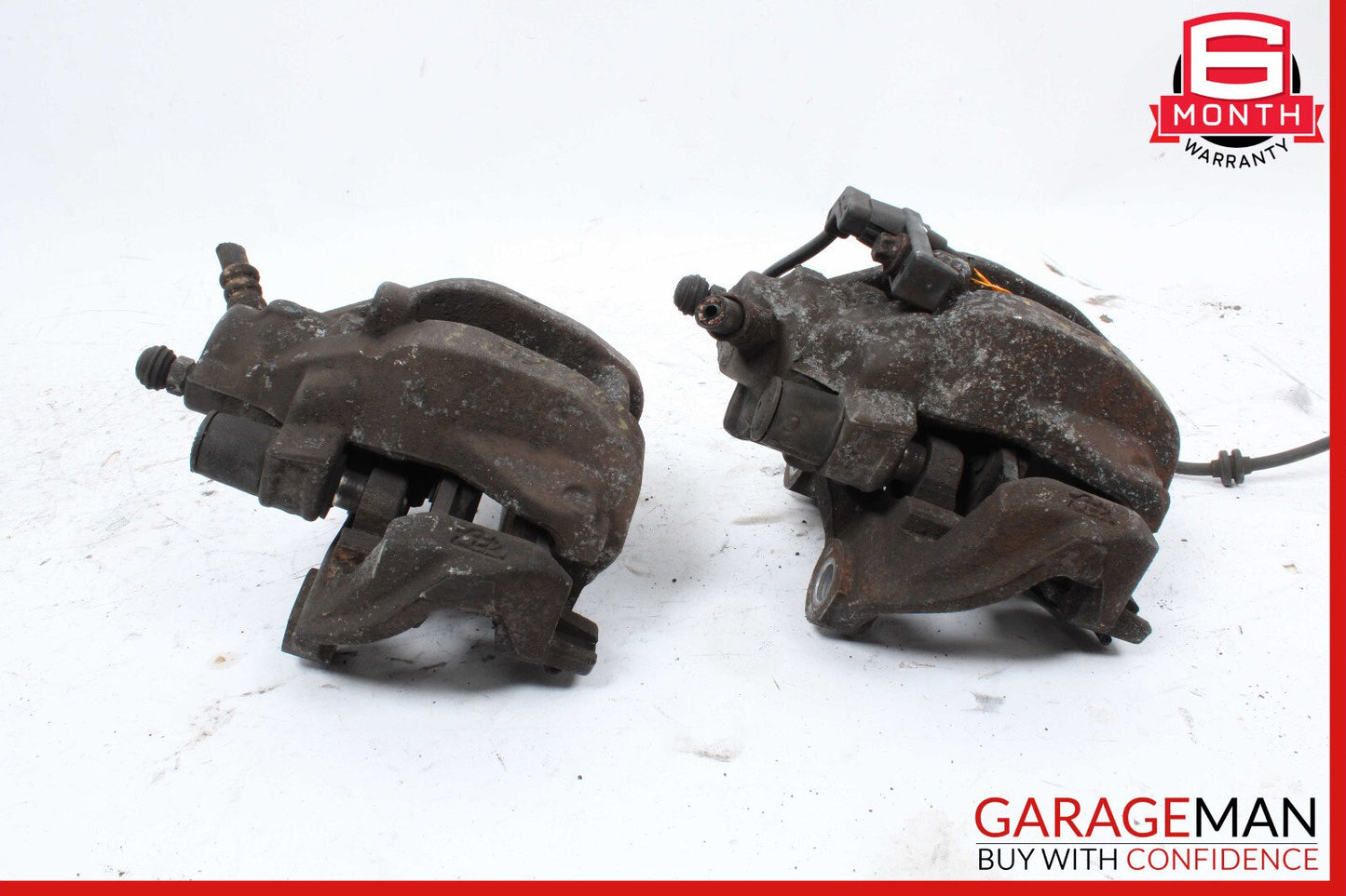 07-13 Mercedes W221 S550 CL550 Rear Left & Right Side Brake Calipers Set OEM