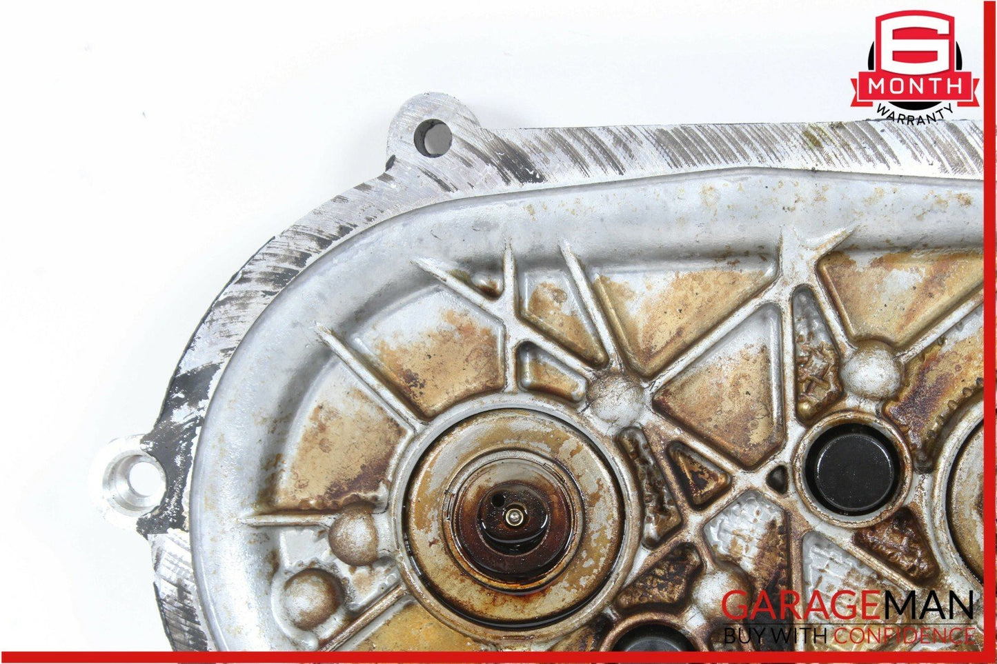 06-10 Mercedes E350 R350 S550 Front Left Side Engine Timing Chain Cover Plate