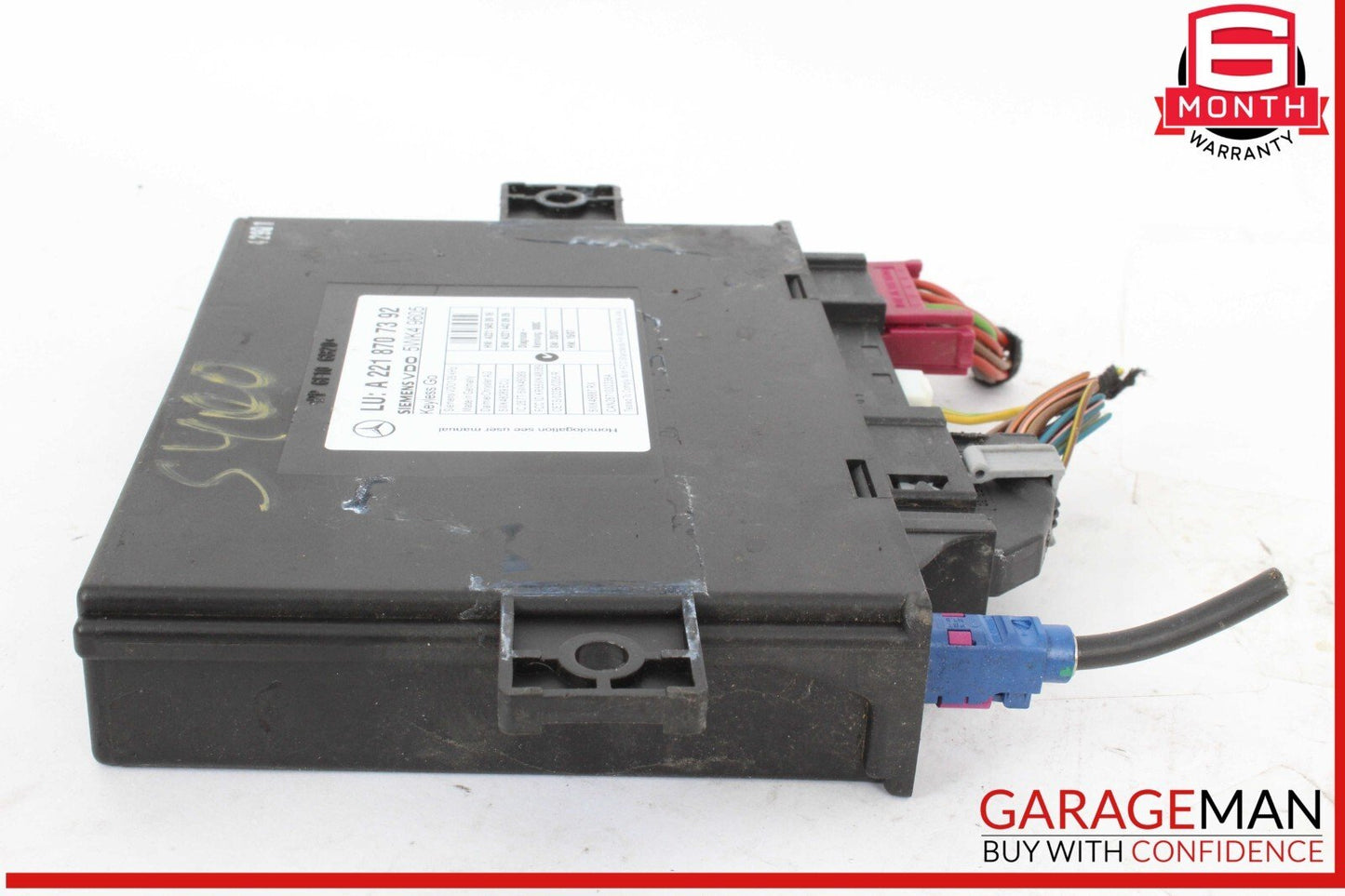 07-13 Mercedes W221 S400 Hybrid Door Keyless Go Control Module 2218707392 OEM