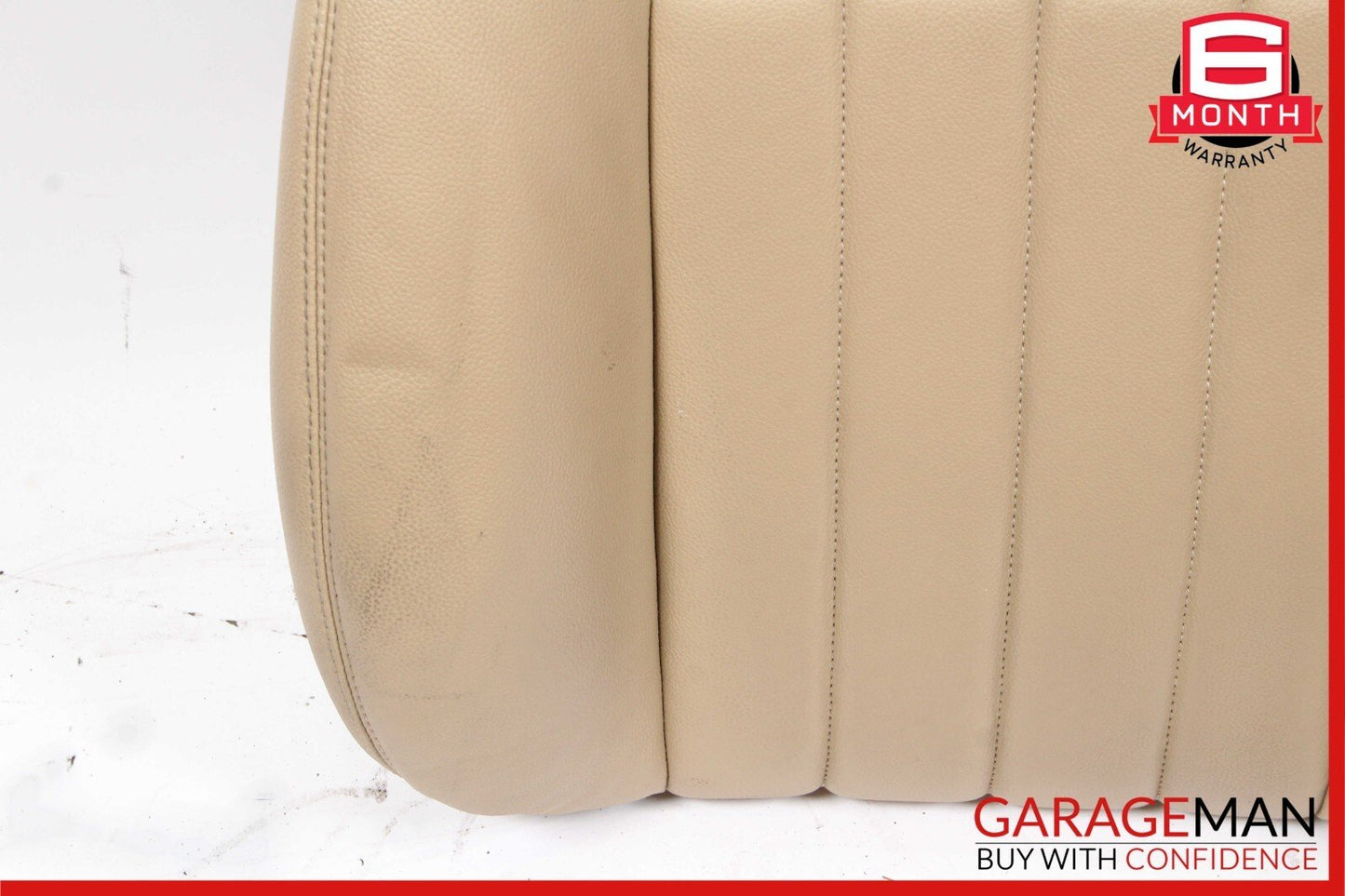 06-10 Mercedes W251 R350 R500 R550 Front Left Top Upper Seat Cushion Brown