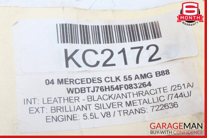 03-09 Mercedes W209 CLK55 AMG SL500 Sirius Satellite Radio Receiver Module OEM