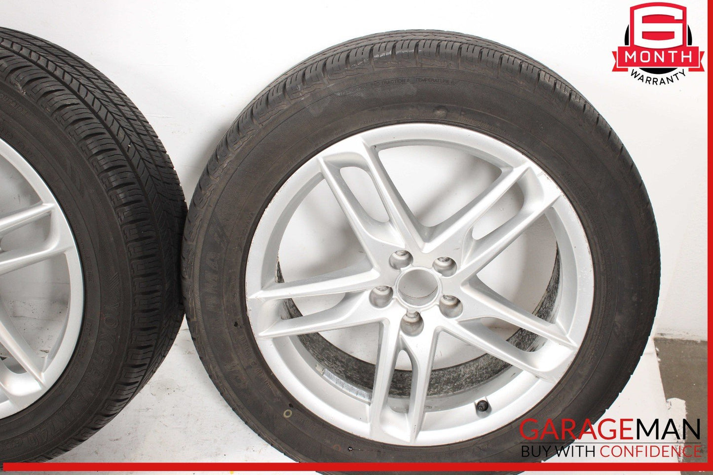 09-17 Audi Q5 Complete Wheel Tire Rim Set R18 OEM