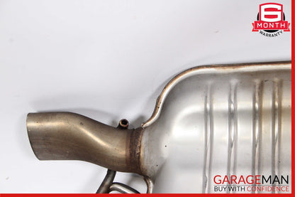 10-16 Mercedes W212 E350 Rear Right Passenger Side Exhaust Muffler Silencer OEM
