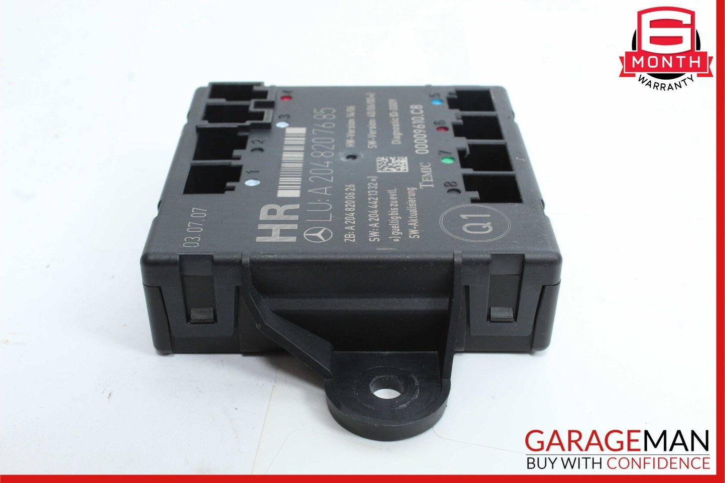 08-18 Mercedes W204 C300 GLK350 C250 Rear Right Side Door Control Module OEM