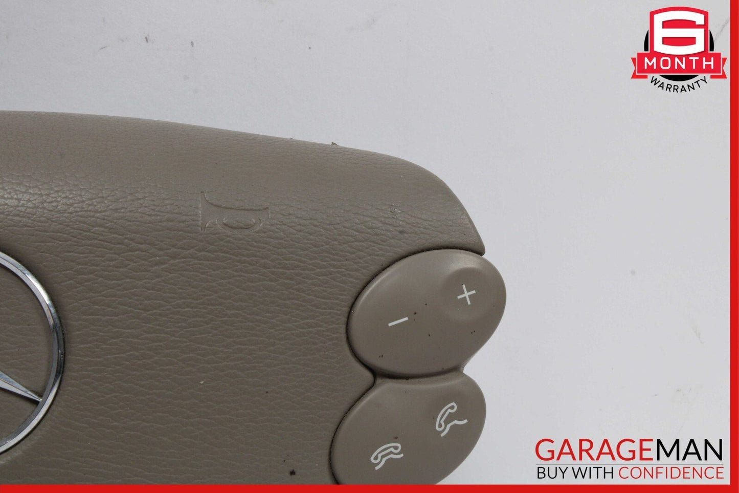 03-12 Mercedes SL500 E550 G500 G55 AMG Steering Wheel Airbag Air Bag Beige