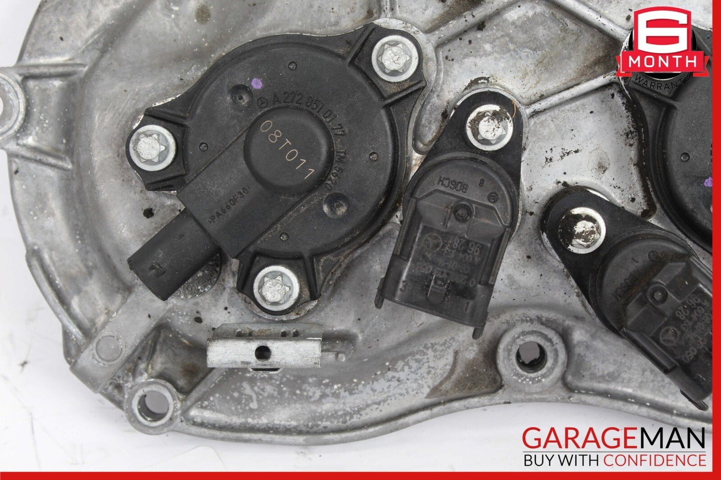 06-10 Mercedes R350 E350 ML350 Front Right Engine Timing Chain Valve Cover