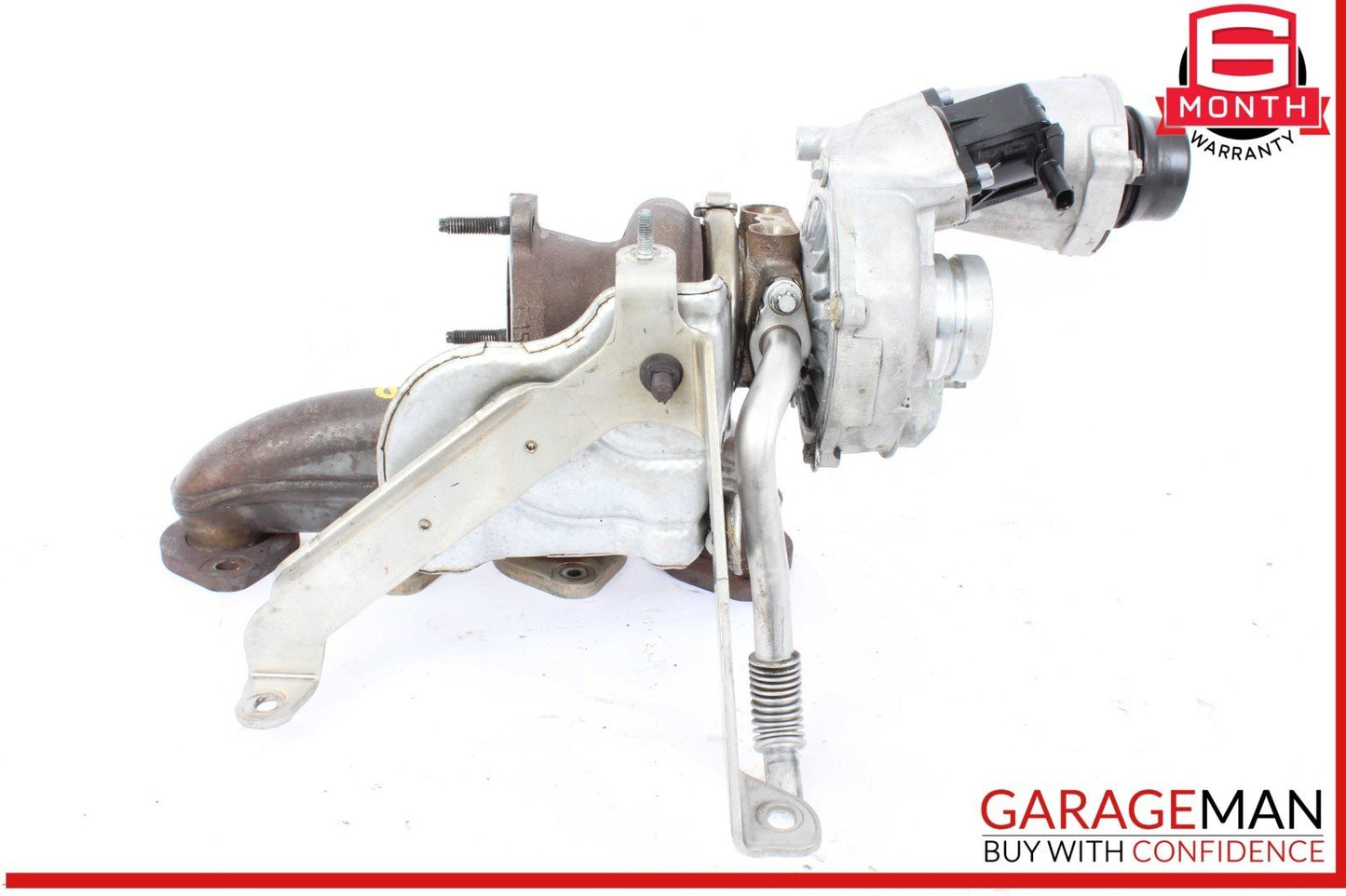 12-15 Mercedes W204 C250 SLK250 1.8L Turbo Turbocharger Manifold Assembly OEM