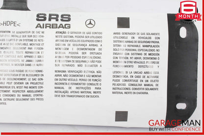 06-11 Mercedes W219 CLS500 CLS550 Front Right Side Dashboard Dash Airbag Air Bag