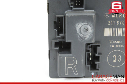 03-09 Mercedes W211 E350 E500 E550 Rear Right Side Door Control Module OEM