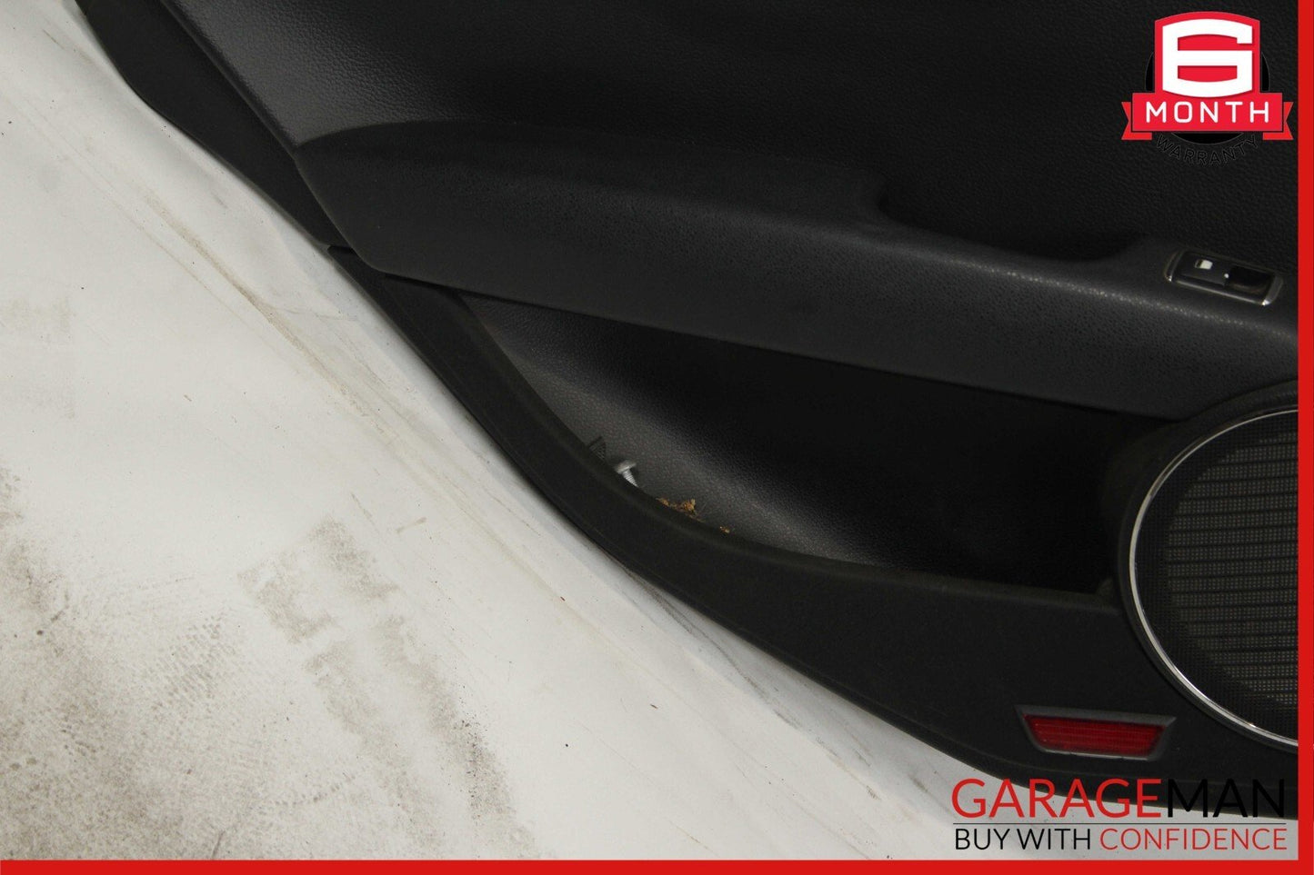 08-11 Mercedes W204 C300 Rear Left Driver Side Interior Door Panel Black OEM