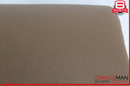 07-09 Mercedes W221 S550 S600 Rear Seat Cushion Armrest Top Cover Brown OEM
