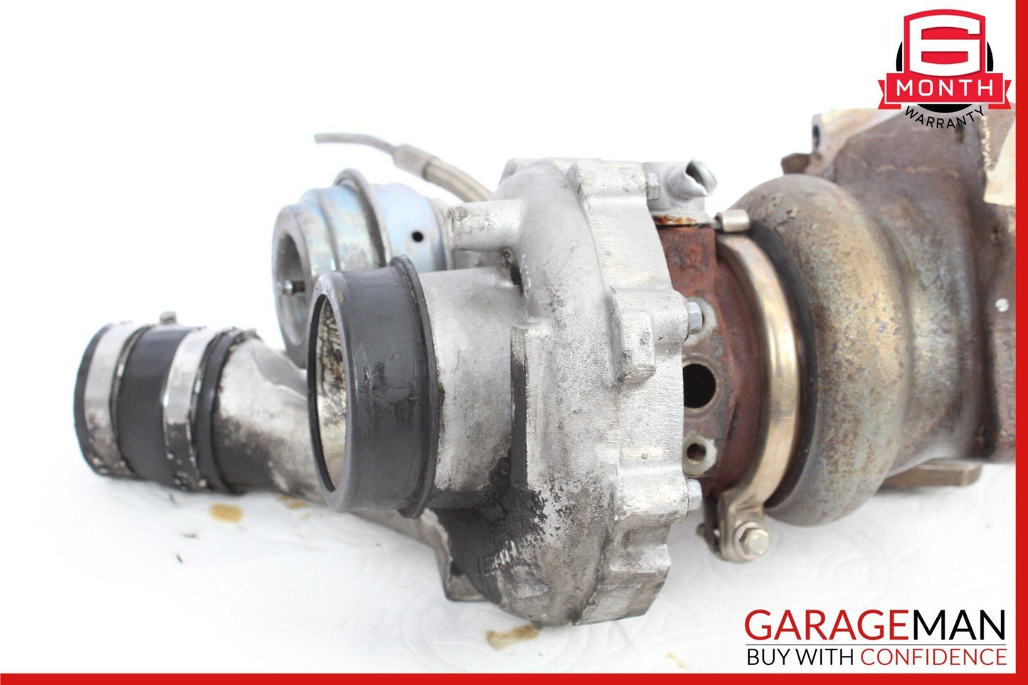 12-18 Mercedes S550 E550 M278 4.7L Left Side Turbocharger Turbo Charger Manifold