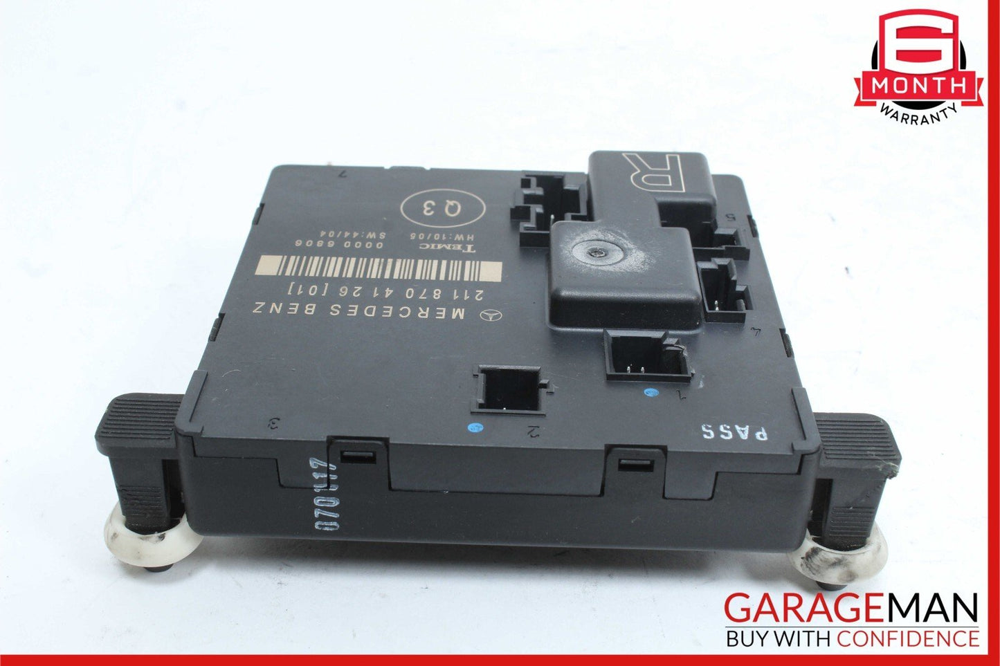 03-09 Mercedes W211 E350 E550 Rear Right Side Door Controller Module Unit