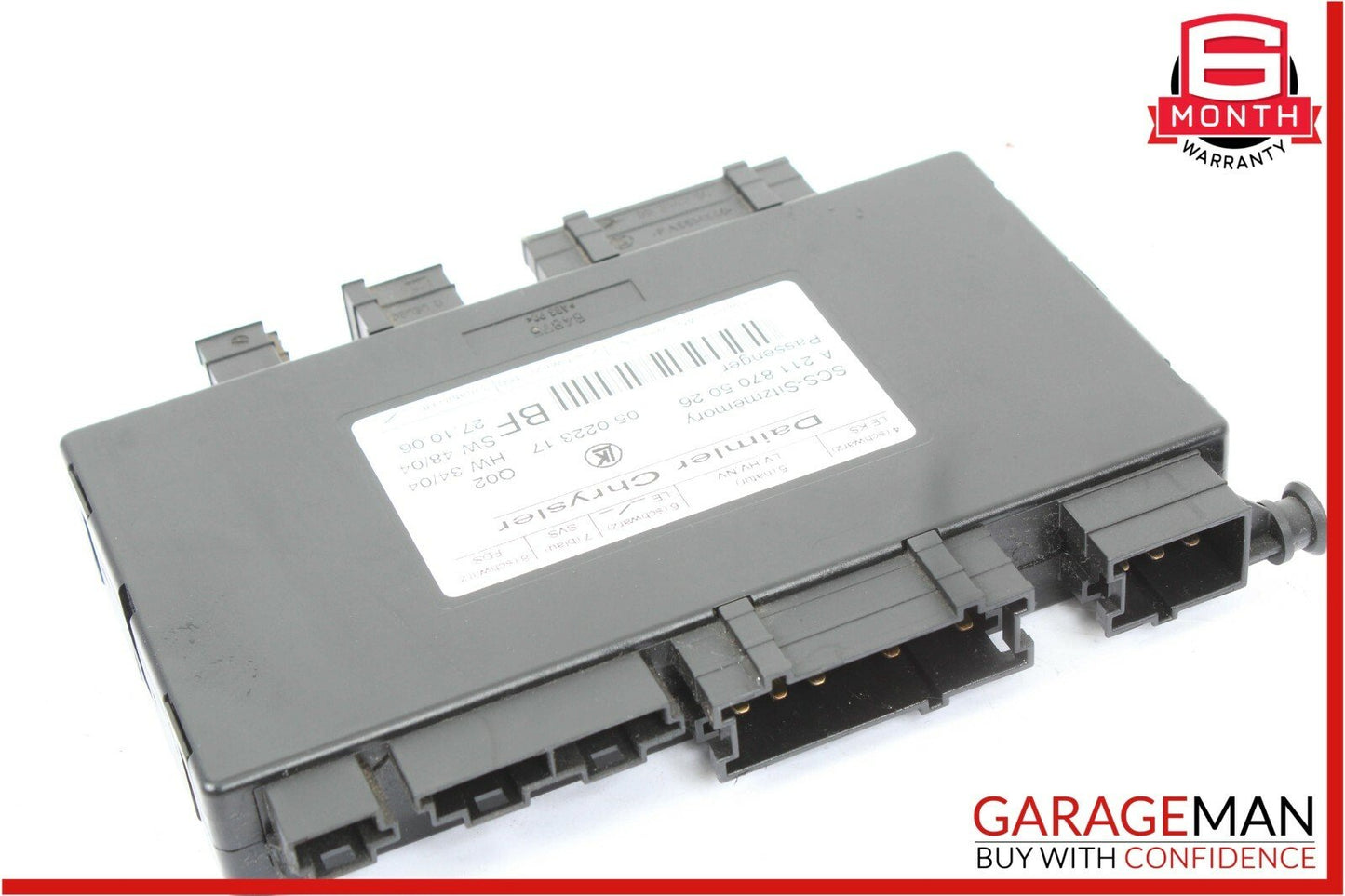 03-11 Mercedes GL450 CLS500 ML350 Front Right Side Under Seat Control Module OEM