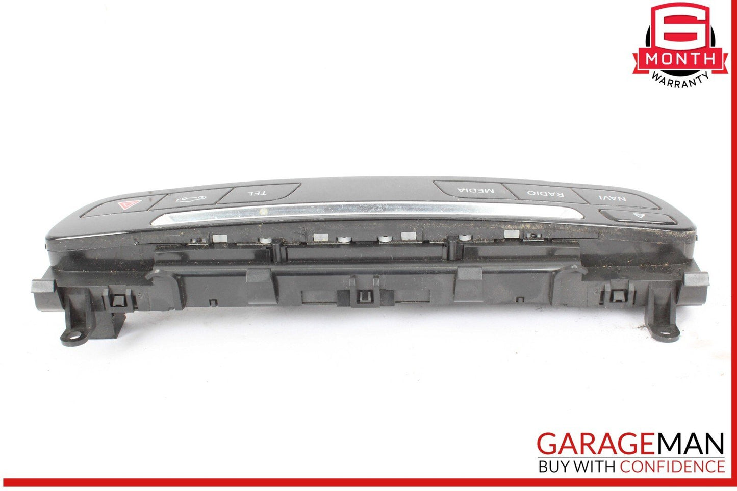 15-19 Mercedes W205 C300 C400 Media Center Dashboard Hazard Control Switch OEM