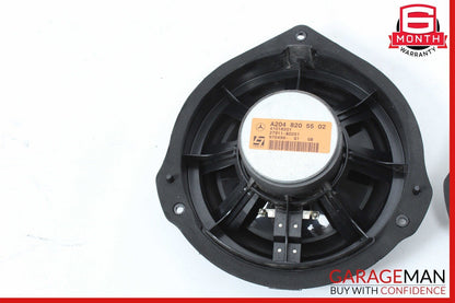 08-18 Mercedes W204 C300 4MATIC Front Door Audio Speaker Logic 7 Set of 2 Pc
