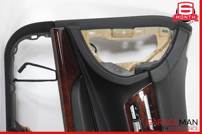 07-10 Mercedes W216 CL550 Front Right Side Interior Door Trim Panel Cover Black