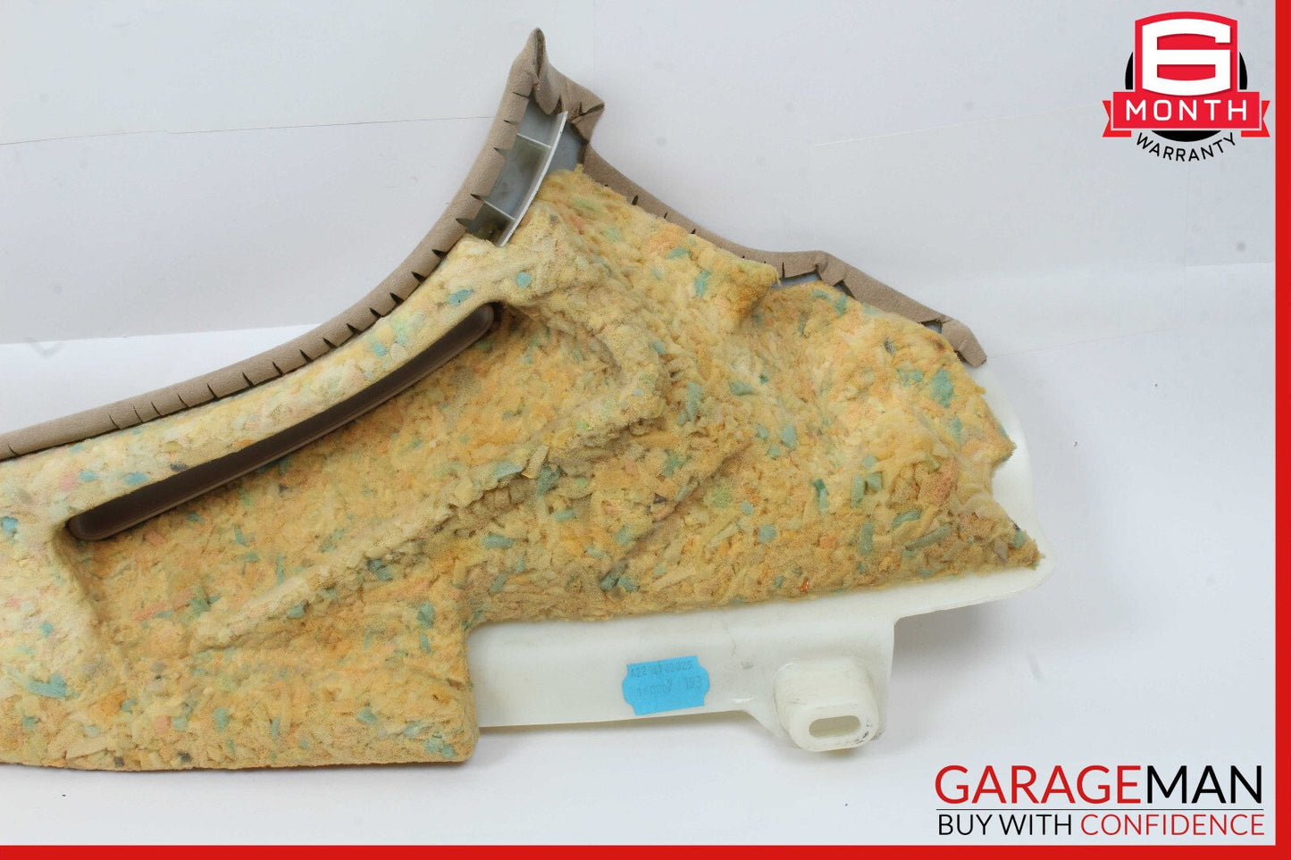 07-13 Mercedes W221 S550 Rear Right Passenger Quarter Upper C Pillar Suede OEM