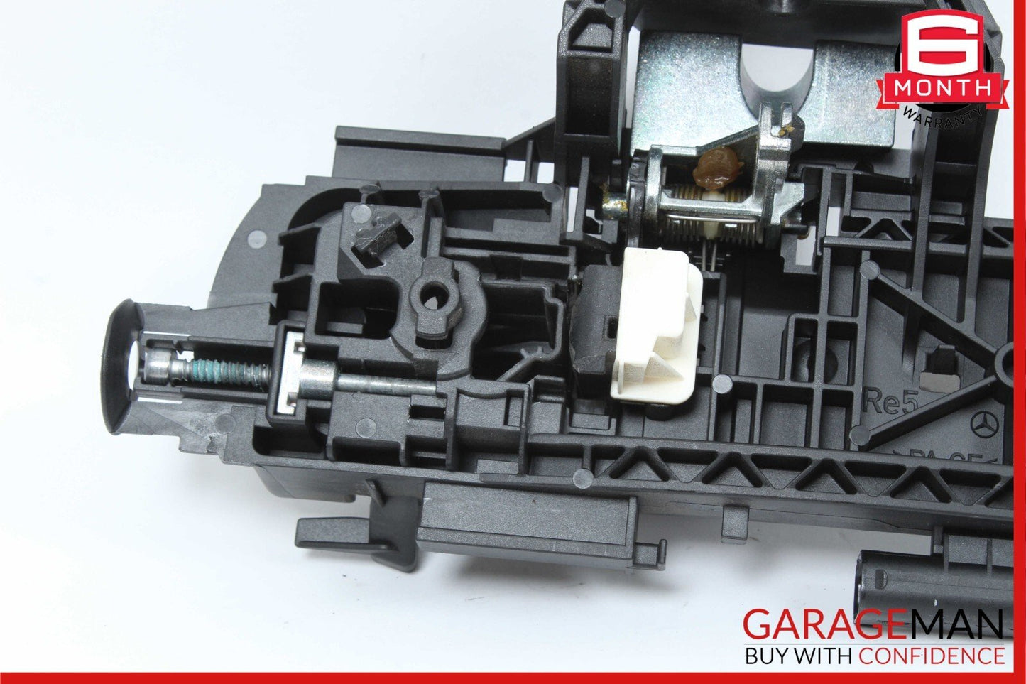 10-13 Mercedes W212 E350 E63 Rear / Front Right Side Exterior Door Handle Gray
