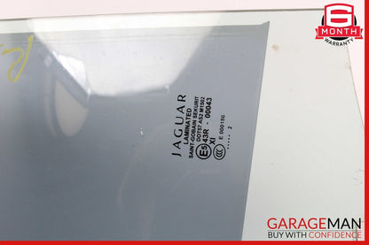 10-19 Jaguar XJ XJR Rear Right Side Door Window Glass AW93F25712AD OEM