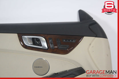 12-16 Mercedes R172 SLK250 Front Left Side Interior Door Trim Panel Cover Assy