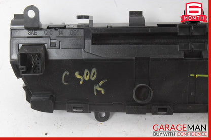 15-19 Mercedes W205 C350e C400 Media Center Dashboard Hazard Control Switch OEM