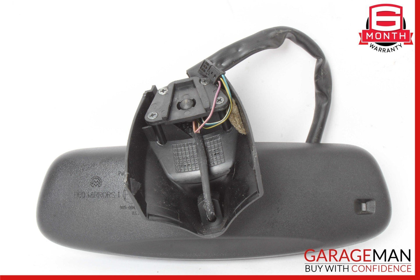 08-19 Maserati GranTurismo GranCabrio M145 Interior Rear View Mirror Black OEM